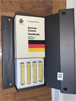GERMAN LANGUAGE CASSETTES AND BOOKS
