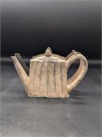 Vtg. Godinger Silver Plate Teapot Napkin Holder