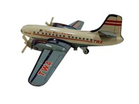 TRANS WORLD AIRLINES N501AC  AIRPLANE TIN TOY