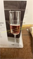 4 ct. Threshold Champagne Glasses