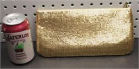 Gold Guess Chainmail Evening Purse/Clutch