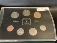 2002 7 coin Specimen Set
