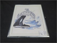 1ST NATIONS FRAMED SUE COLEMAN PRINT