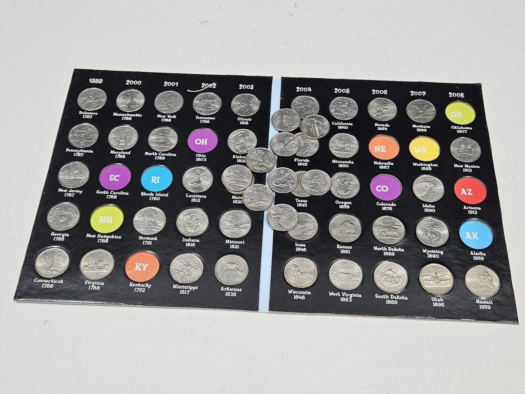 50 State Quarter Coin Set