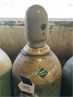 Empty Bottle of NOS COmpressed Gas
