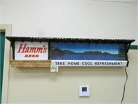 Hamm's Beer Take Home Cool Refreshment Lighted -