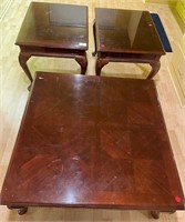 Beautiful Coffee Table and Two Side Tables