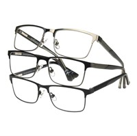 Foster Grant Kyne Square Glasses  3pk