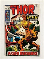 Marvel Thor No.166 1969 2nd HIM Adam Warlock