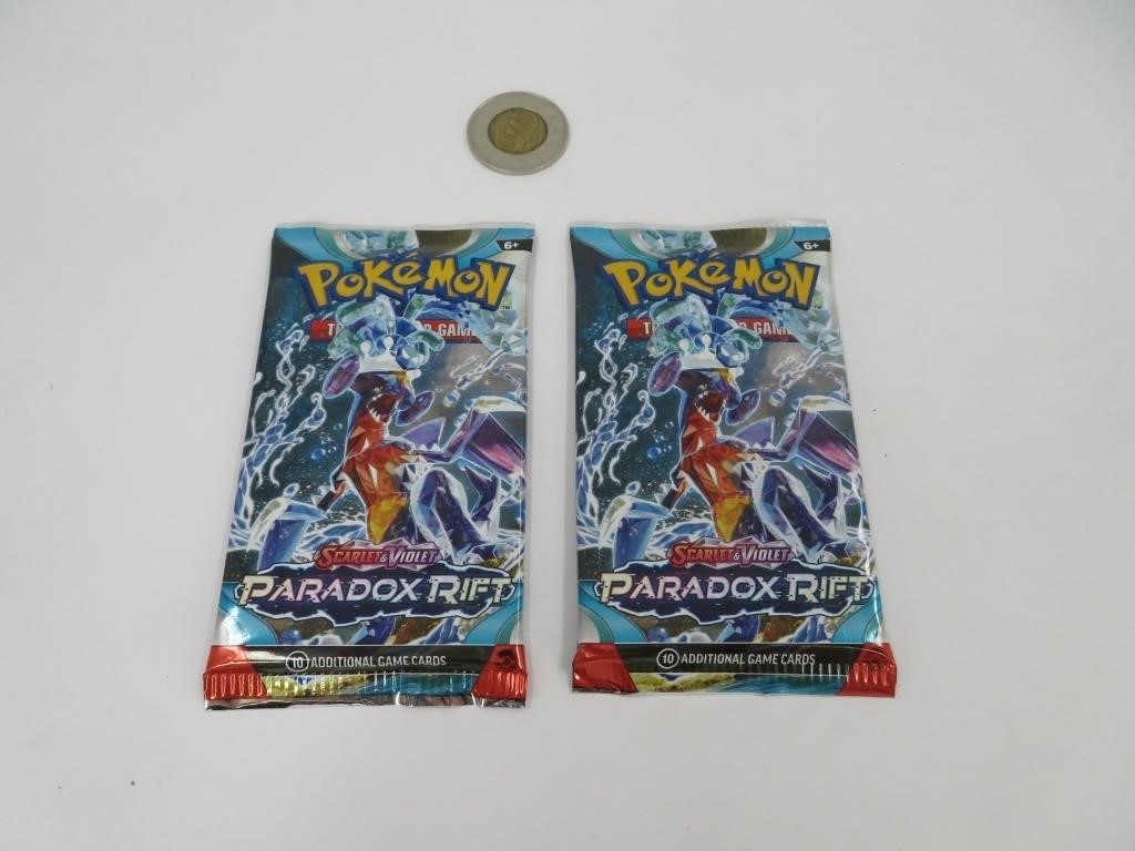 2 pack neufs de cartes Pokémon