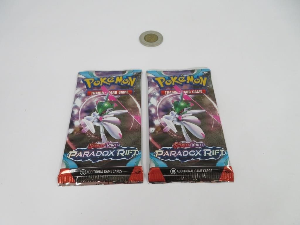 2 pack neufs de cartes Pokémon