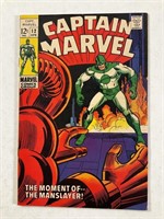 Marvel Captain Marvel No.12 1969 1st Manslayer