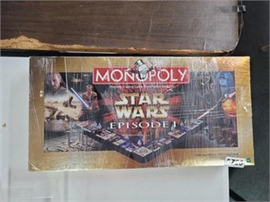 STAR WARS MONOPOLY GAME