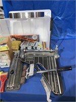 Tile cutters and miscellaneous tools