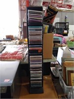 CD tower Country music CD'S 45+ cds