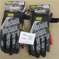 2 New Pairs Mechanix Size M Work Gloves