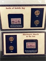1993–1996 Lincoln Penny & Stamp Collection