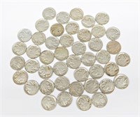 46 BUFFALO NICKELS with READABLE DATES