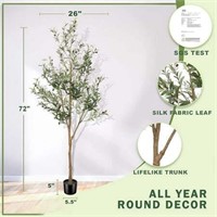 HOTE LYERSE 6ft Artificial Olive Tree