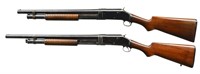 WINCHESTER 1897 RIOT STYLE PUMP SHOTGUNS.