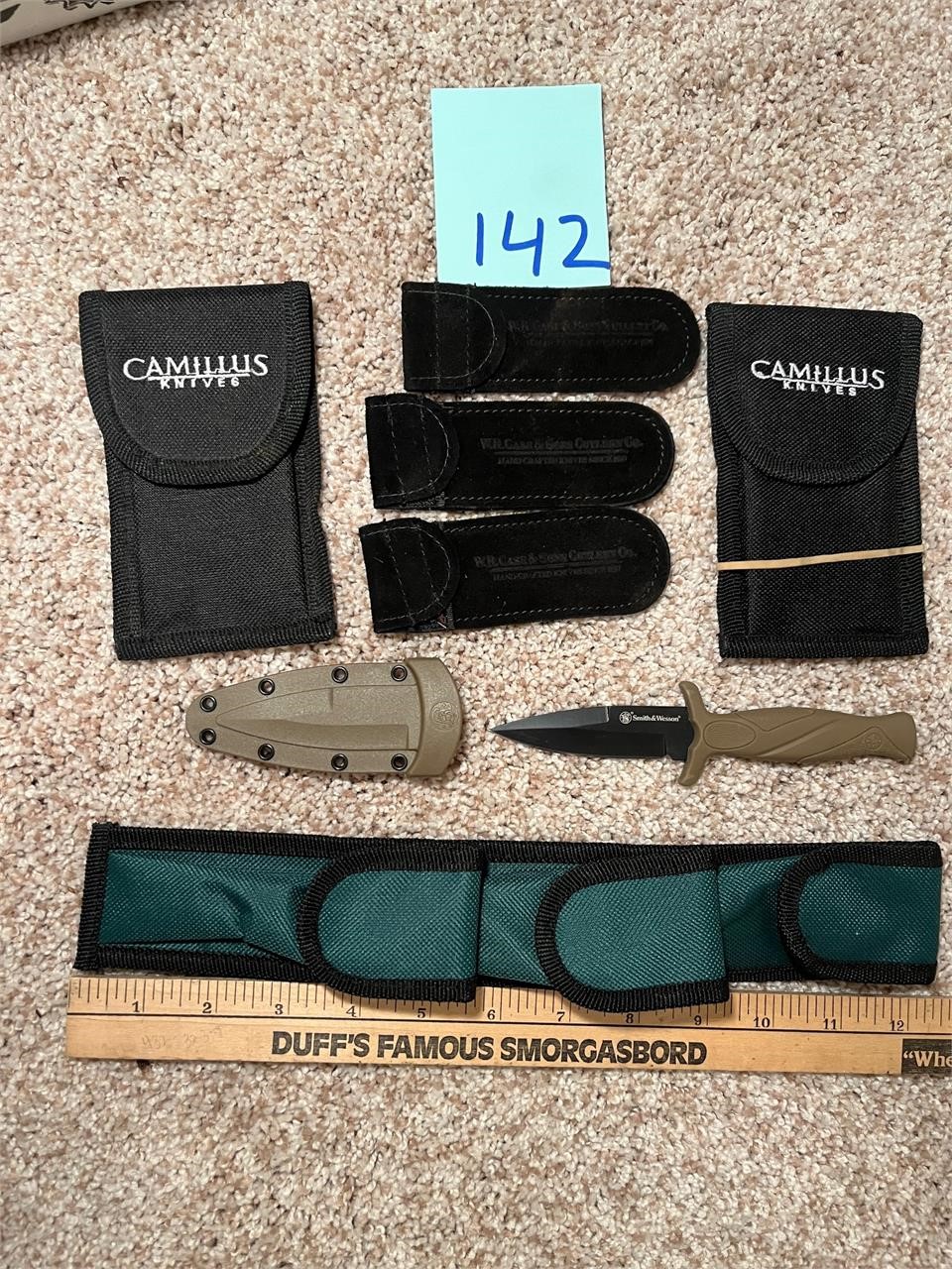 Smith and Wesson sheath knife
