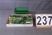 Small Collection Of John Deer Toys Mostly Ertl