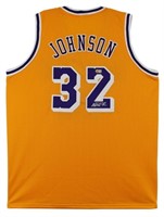 Autographed Magic Johnson Jersey