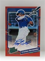 2023 Donruss Optic Christian Hernandez Auto /60