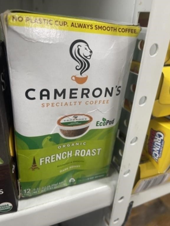 12 KPOD CAMERONS'S FRENCH ROAST COFFEE