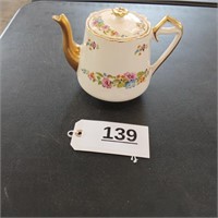 22K Gold Trimmed Teapot