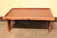 Short Red Table