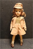 Vintage War Themed Dolls - WAC & Red Cross