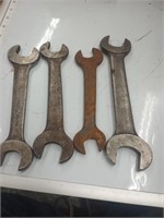 4 Vintage Wrenches