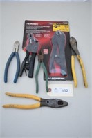 Misc. Lot - Cutter, Crimpers, Locking Pliers