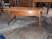 Wooden coffee table