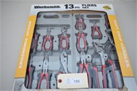 NIB - Worksmith - 13 piece Plier Set