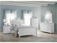 Twin Size - Elements Alana 5 pc Bedroom Suite