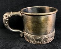 Quadruple Silverplate Mug