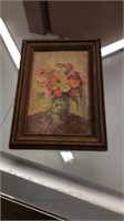 Early wood framed oil painting