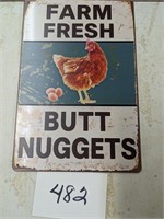 Farm Fresh Chick Sign