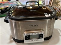 Stainless Steel Crock-pot 3 in 1 Cooker.