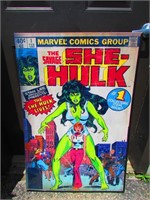 Vintage She-Hulk Comic Poster 24 x 36"