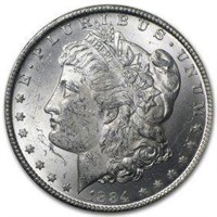 1884-CC Morgan Dollar Mint (GSA)
