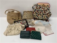 Vintage Handbags & Hand Kerchiefs group