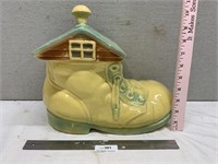 Vintage Shoe Cookie Jar