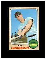 1968 Topps #309 Ken Henderson EX-MT to NRMT+