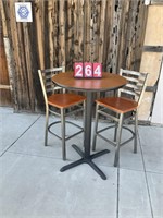 Pub Table & 2 Bar Stools