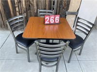 Table & 4 chairs