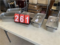 Stainless Steel
 STEAM TABLE PANS