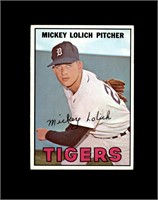 1967 Topps #88 Mickey Lolich EX to EX-MT+
